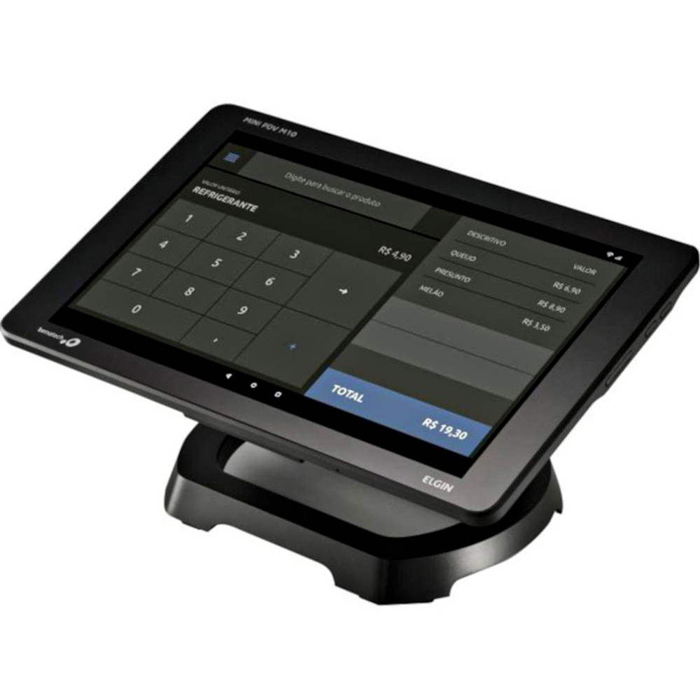 Mini Computador Touch Para PDV Bematech M10 Com Impressora Integrada Arm Mali400 Mp2 2gb 16gb - 46bpdvm10201 - Semi-Novo